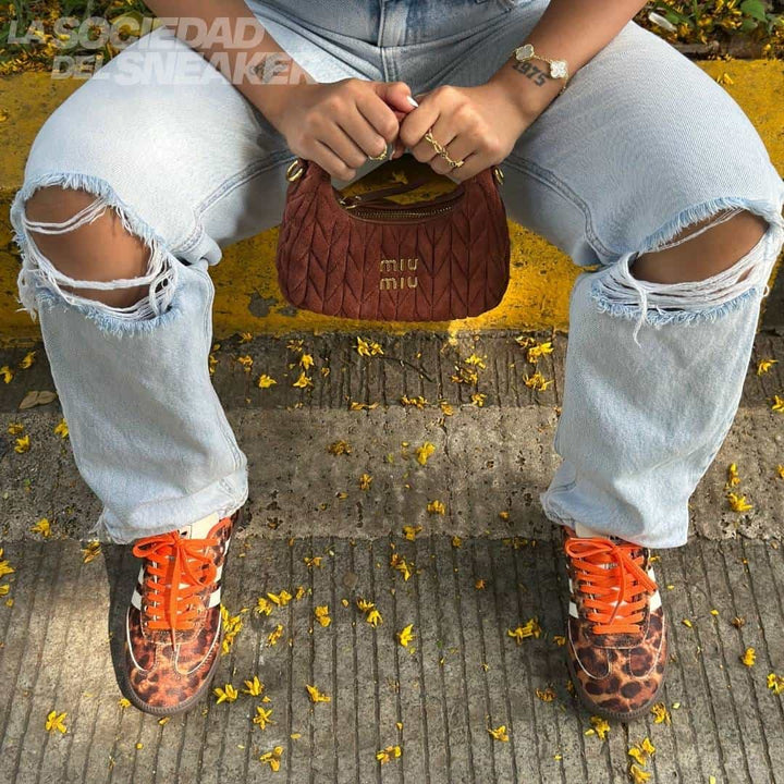 ADIDAS SAMBA NARANJA ANIMALPRINT – La Sociedad del Sneaker