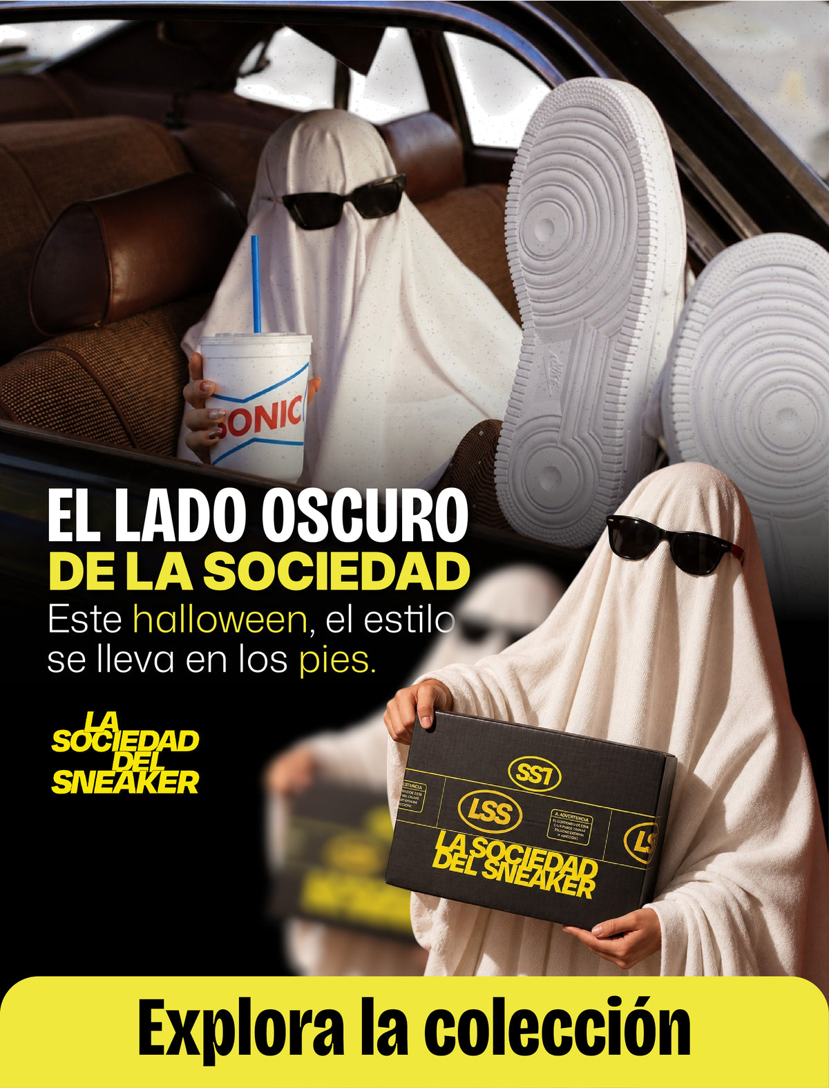 El lado oscuro de La Sociedad: este Halloween, el estilo se lleva en los pies.