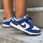 NIKE DUNK BLANCA AZUL GAMUZA