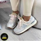 NEW BALANCE 574 GRIS PALO ROSA